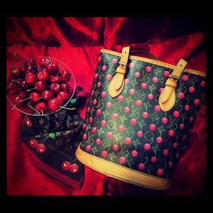 🍒LV Limited Edition Monogram Cerises NOT FOR SALE